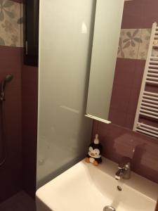 Koupelna v ubytování green guesthouse