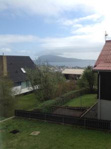 a view from the roof of a house at Marna Guesthouse doubleroom nr.2 in Tórshavn