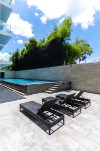 The swimming pool at or close to The Capital Hotel and Resort Seminyak - CHSE Certified