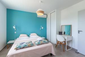 Voodi või voodid majutusasutuse SeaCove & SeaSide Villas, classées 4 étoiles toas