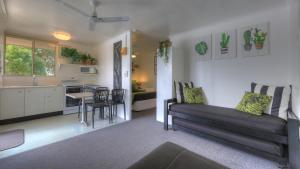 Posezení v ubytování Maroochy River Bungalows