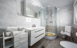 Koupelna v ubytování Apartment Kraljevic + 32 fotografií