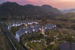 山景或在酒店看到的山景