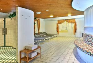 Χώρος καθιστικού στο Hotel Marko