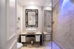 Koupelna v ubytování Hotel Baglio Basile