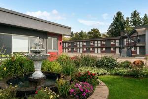 Zahrada ubytování Thriftlodge Edmonton