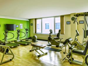 Fitness centrum a/nebo fitness zařízení v ubytování ibis Muscat