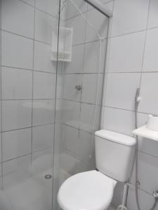 A bathroom at Hospedagem São Francisco
