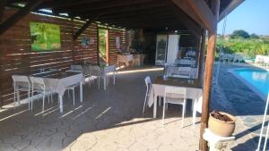 Bazén v ubytování Zest @ xi beach nebo v jeho okolí