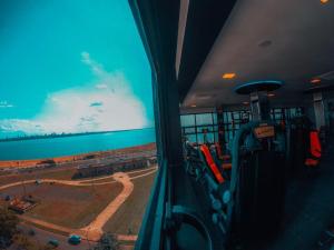 Nespecifikovaný výhled na moře nebo výhled na moře při pohledu z hotelu