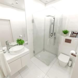 Łazienka w obiekcie ApartHOTEL Gostyń