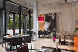 Posezení v ubytování Melia Luxembourg