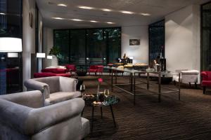 Posezení v ubytování Melia Luxembourg