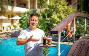 Bazén v ubytování Villas Duc - Rhodes nebo v jeho okolí