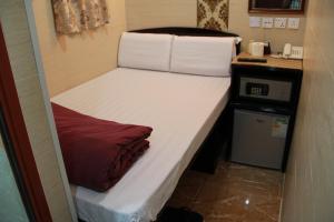 Ένα ή περισσότερα κρεβάτια σε δωμάτιο στο Russian Hostel