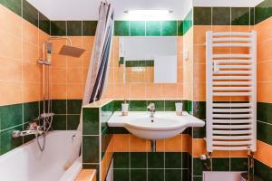 Koupelna v ubytování Exclusive Riverside Apartment in the Heart of Prague
