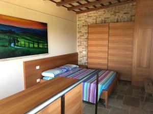 Postel nebo postele na pokoji v ubytování Villa Borsacchio