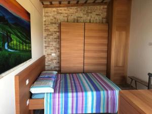 Postel nebo postele na pokoji v ubytování Villa Borsacchio