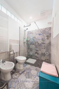 Phòng tắm tại Casa Bianchera