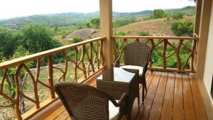 A balcony or terrace at Infinity Heights Resort