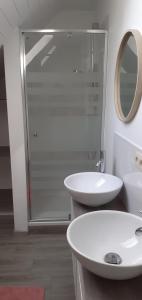Kylpyhuone majoituspaikassa De Bossenaarshoeve