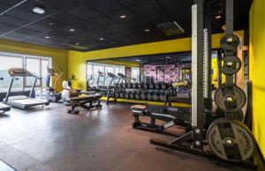 Fitness centrum a/nebo fitness zařízení v ubytování Thon Hotel Alta