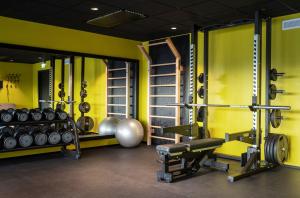 Fitness centrum a/nebo fitness zařízení v ubytování Thon Hotel Alta