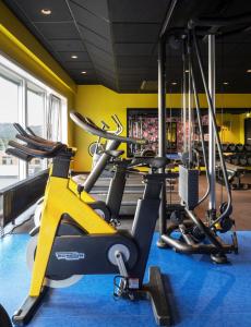 Fitness centrum a/nebo fitness zařízení v ubytování Thon Hotel Alta