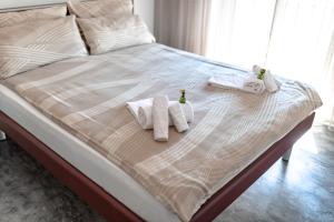 Voodi või voodid majutusasutuse Albergo Porta Verzasca toas
