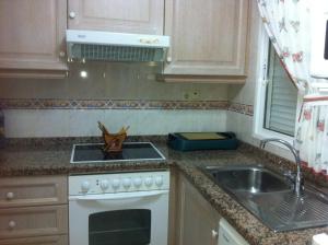 Kuchyňa alebo kuchynka v ubytovaní Apartamentos Arenales Del Sol III