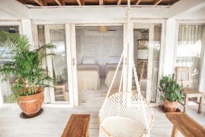 Posezení v ubytování Dreamsea Bali