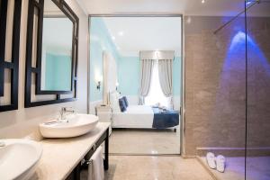 Koupelna v ubytování Hotel Baglio Basile