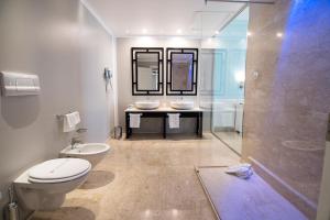 Koupelna v ubytování Hotel Baglio Basile