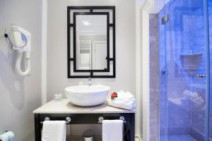 Koupelna v ubytování Hotel Baglio Basile