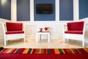 Posezení v ubytování Hotel Baglio Basile