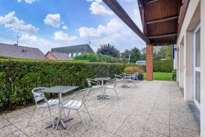 Zahrada ubytování Comfort Hotel Lille Lomme