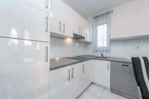 Kuchyň nebo kuchyňský kout v ubytování Star 5 modern & centrally ap for 4