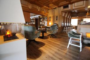 Posezení v ubytování Astor Suites B&B