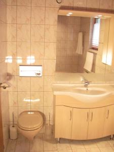 Koupelna v ubytování Ferienwohnung Argus Monika