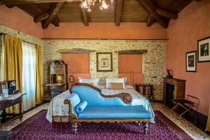 Ένα ή περισσότερα κρεβάτια σε δωμάτιο στο Tenuta Bricchi