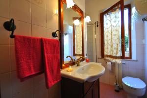 Kúpeľňa v ubytovaní Agriturismo la Nicchia