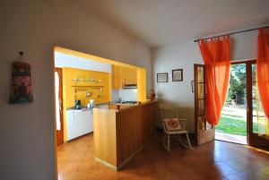 Kuchyňa alebo kuchynka v ubytovaní Agriturismo la Nicchia