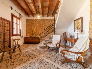A seating area at Villa Santa Llucia by Interhome