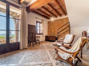 A seating area at Villa Santa Llucia by Interhome