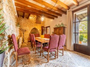 A seating area at Villa Santa Llucia by Interhome