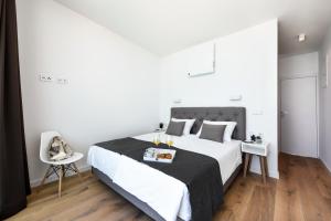 Posteľ alebo postele v izbe v ubytovaní Villa Fuxbau Zdrelac Zadar mit Boot + 13 fotografií