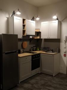 Küche/Küchenzeile in der Unterkunft Capuccino