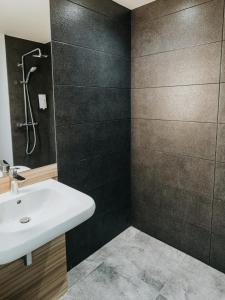 Koupelna v ubytování Ibis Rouen Centre Rive Gauche Mermoz