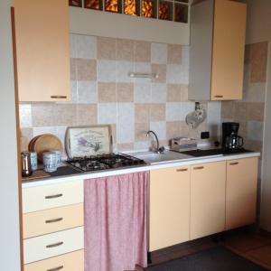 Kuchyňa alebo kuchynka v ubytovaní Little Paradise Apartment