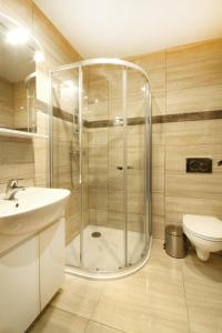 Kúpeľňa v ubytovaní Hotel Strážnice